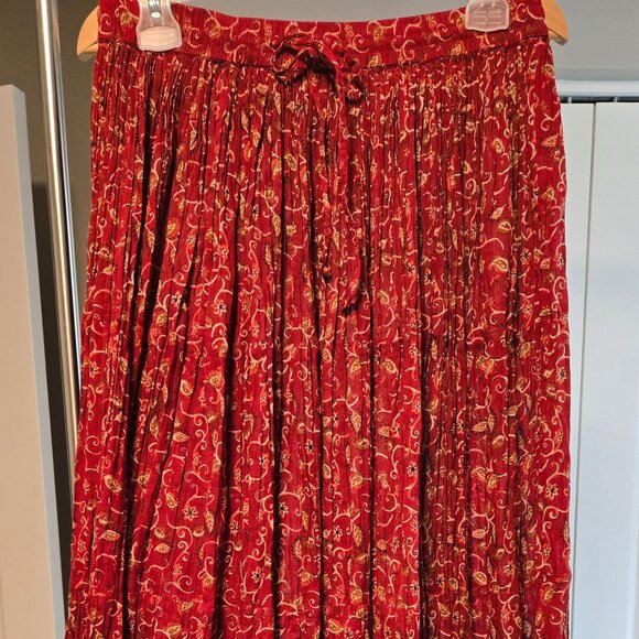 Elegant tiered light fairy maxi skirt size women’s medium (8/10) - Picture 4 of 5